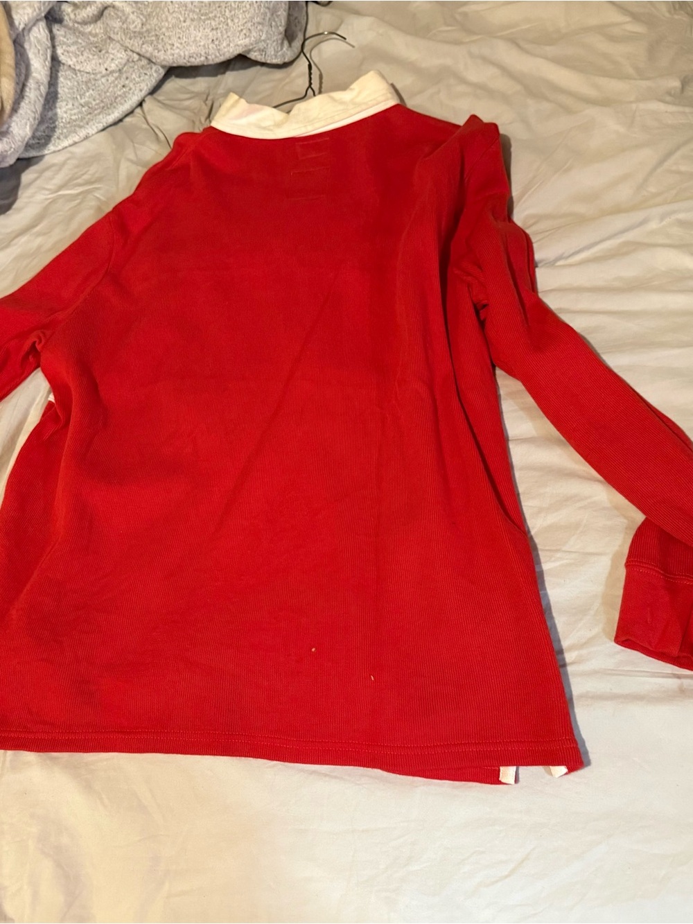 Levi's Red and White Houston Rockets  Rugby Shirt - Picture 4 of 4
